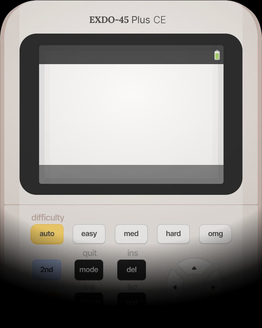 Graphing calculator displaying bell curves.